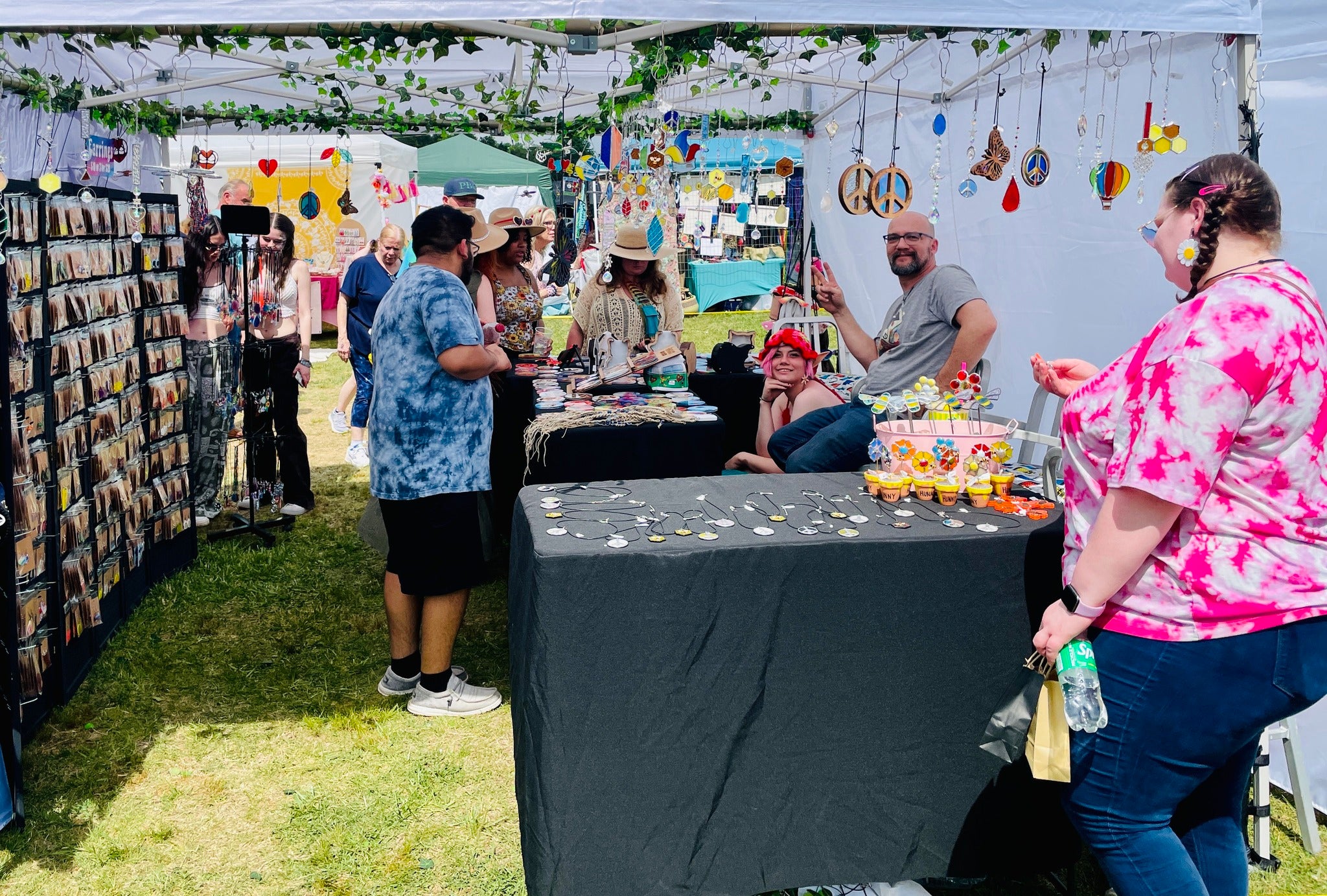 Magic Mushroom Forest's Pop Up Shop at Hippie Fest