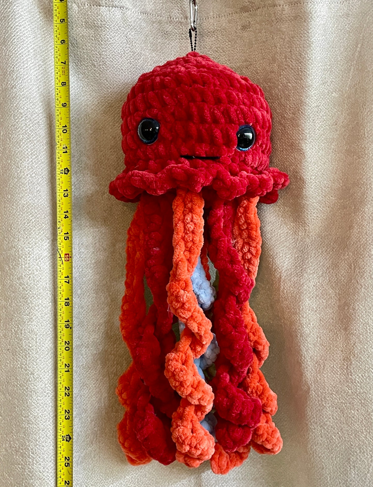 Jumbo Jellyfish plushie Amigurumi