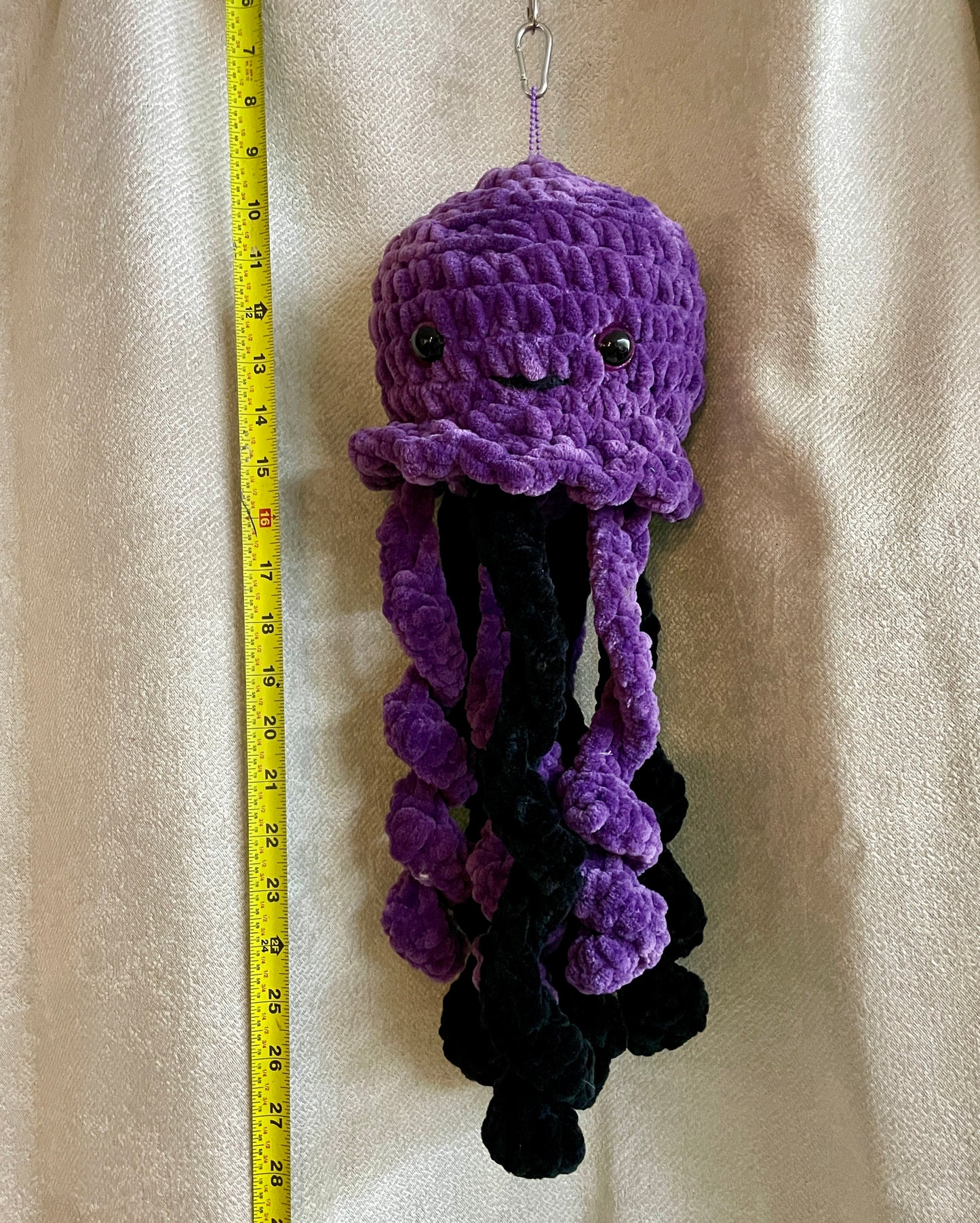 Jumbo Jellyfish plushie Amigurumi