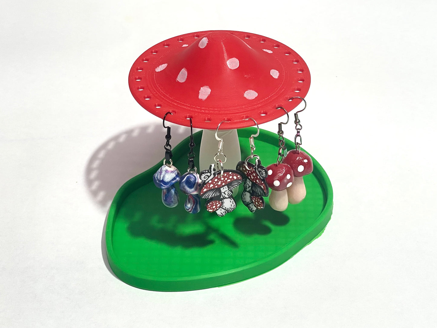 Mushroom Earring Holder